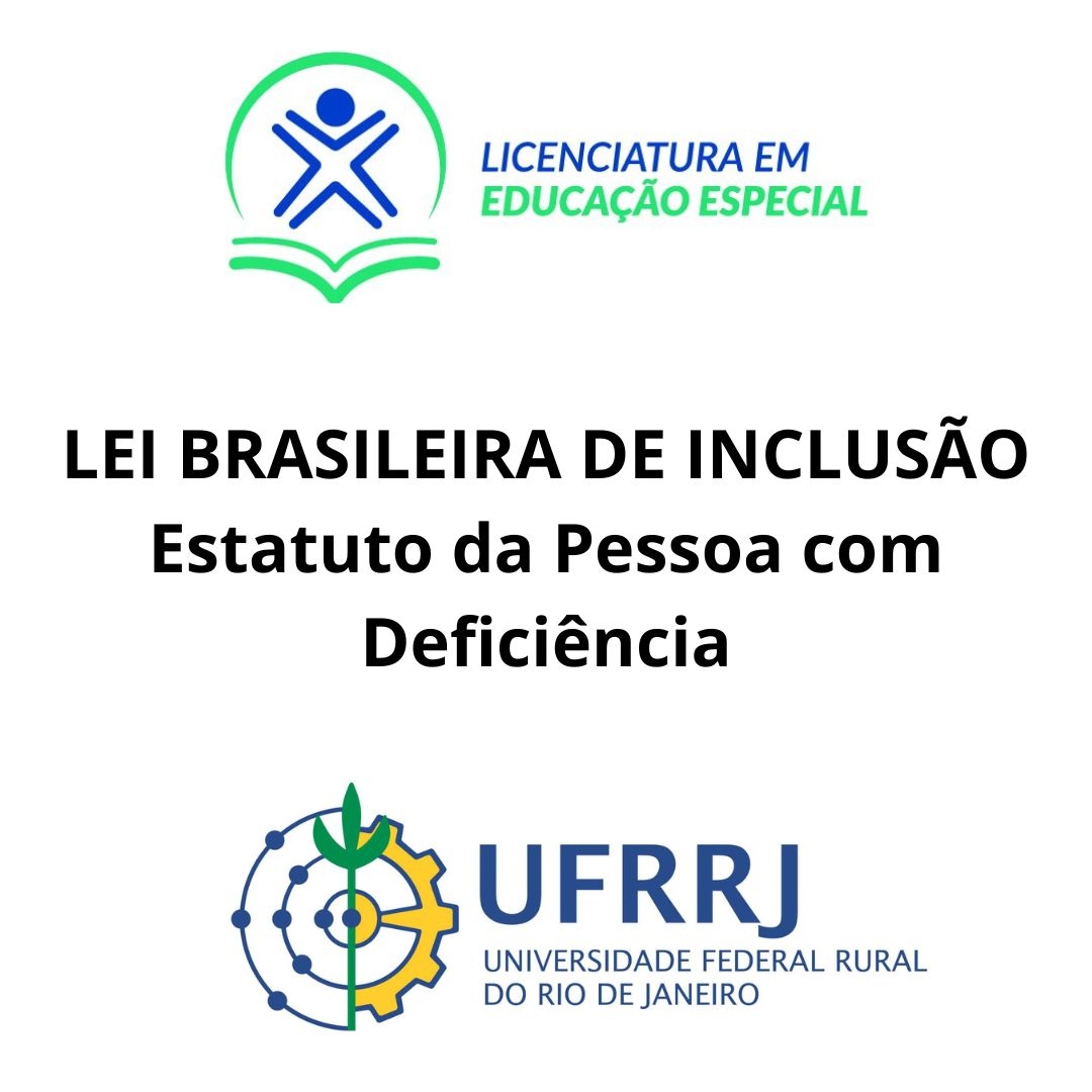 LEI BRASILEIRA DE INCLUSÃƒO - Estatuto da Pessoa com DeficiÃªncia (17/07/2023)-Junho 2023