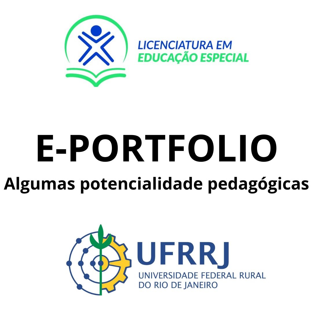 E-PortfÃ³lio: Algumas Potencialidades PedagÃ³gicas (26/04/2023)-Semana 03 - MÃªs Abril/Maio